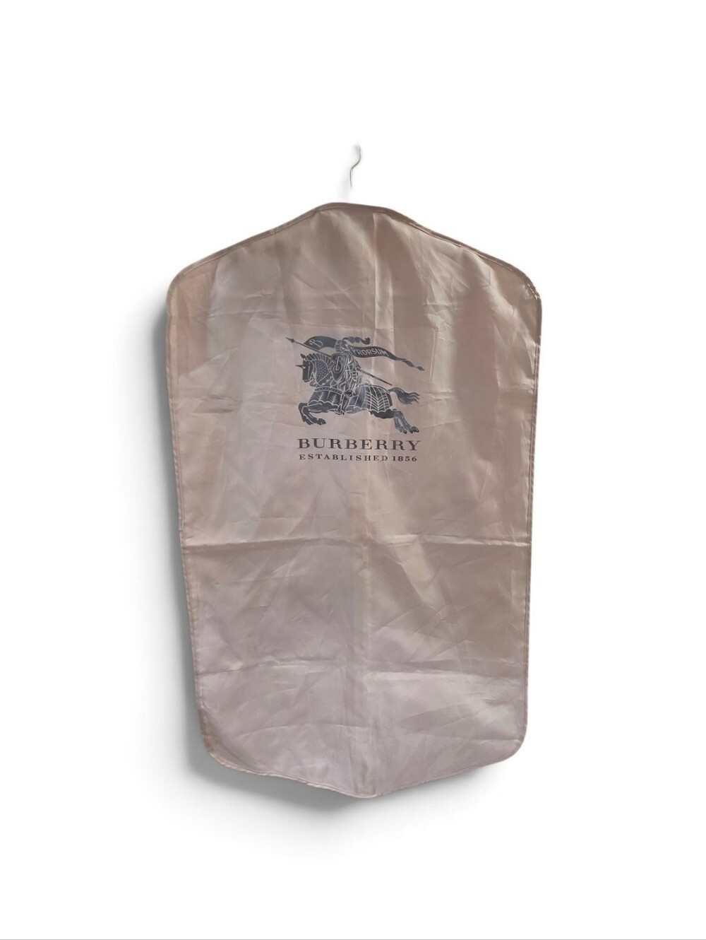 Burberry Prorsum Beige Fabric Garment Bag Full Zip Suit Cover Coat Protector